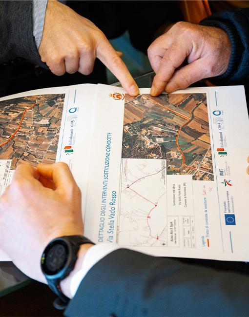 Presentazione progetto PNRR idrico nei Comuni di Frosinone, Cervaro e Ferentino 